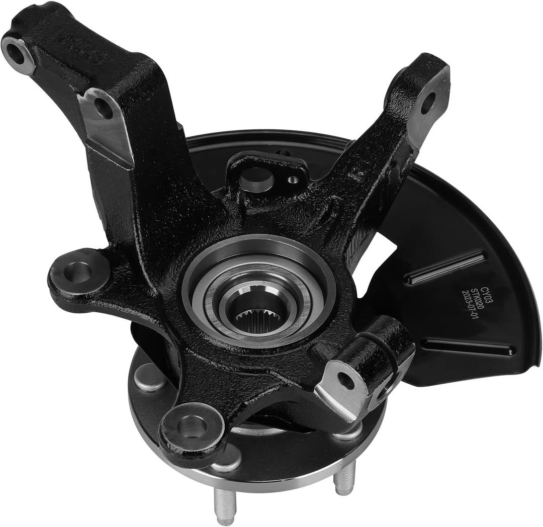 TadaMark Front Right Steering Knuckle & Wheel Bearing Hub Assembly Fit for Ford Escape 2005-2012, fit for Mercury Mariner 2005-2011 fit for Mazda Tribute Replace for 698404 698-404 Passenger Side
