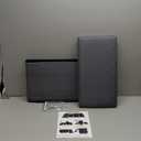 LIONROGE Car Back Seat Extender for Large Dogs up to 200lbs,Dog Car Back & Front Seat Extender with Storage,Prevent Your Dogs from Falling Off The Seat (Light Grey)