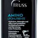 TRUSS Professional Amino Miracle Heat Protection Spray Hair Repair and Protection, Frizz Control, Color Blocking, Detangling, Adds Shine, Best By 09/28
