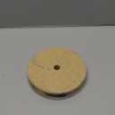 6 Inch Hard Wool Buffing Wheel - 5/8 Inch Arbor Hole Wool Felt Buffing Polishing Wheels for Die Grinder Bench Grinder