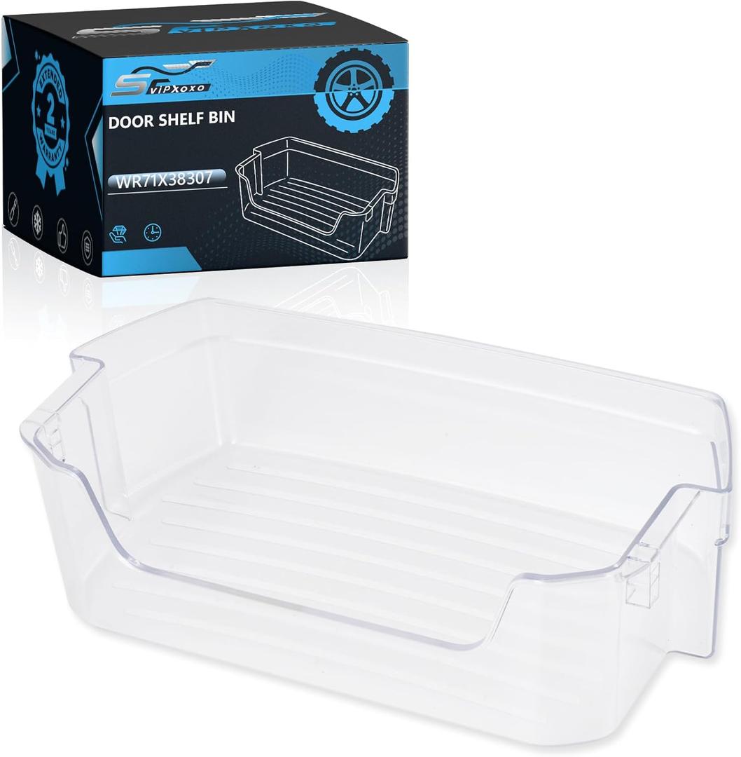 WR71X30144 Door Shelf Bin For Ge Refrigerator GFE26JEMPFDS,GNE27JSMAFSS,GFE26JEMAFDS,GNE27JYMKFFS Etc,Replace OE#WR71X38307,WR71X30144,4975750,AP7186356,PS16729788,EAP16729788