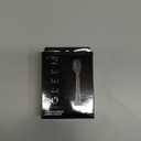 GLEEM Toothbrush Replacement Brush Heads Refill, Black, 2 Count