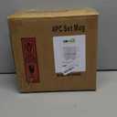 GBHOME 12OZ Stackable Coffee Mugs, Ceramic Coffee Mugs with Texture Patterns for Man,Woman,Dad,Mom, Modern Coffee Mugs Set of 4 for Latte/Cappuccino/Cocoa. Dishwasher&Microwave Safe, Off White