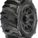 Pro-Line Racing Dumont 3.8 Paddle MTD on Raid Blk 17mm F/R PRO1019210 RC Tire