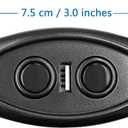 Mulin 2 Button 5 Pin Switch Model MLSK14-C Replacing MLSK14-C11 Hand Control Controller with USB for Power Recliner Lift Chair Electric Sofa Parts Replacement