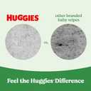 Huggies Natural Care Sensitive Baby Wipes, Unscented, Hypoallergenic, 99% Purified Water, 3 Refill Packs (528 Wipes Total)