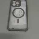 Magnetic for iPhone 13 Pro Max Case, [Compatible with MagSafe][Military Grade Drop Protection][Heavy Duty Protection][Non-Slip][Shockproof] 2-Layer Durable Bumper Phone Case 6.7''-Gray