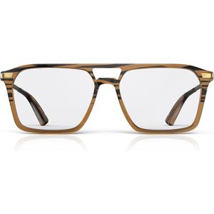 Goiteia Blue Light Glasses Men Women  Retro 70s Gaming Glasses for Anti Eyestrain, Comfortable for All-Day Wear (Clear: Daily Computer Use)