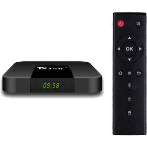 Android 11.0 TV Box, TX3 MINI Plus RAM 4GB ROM 64GB Quad Core Amlogic S905W2 Ultra 4K HDR AV1 Dual Band WiFi 2.4G/5.8G BT 4.2 Home Smart Media Player