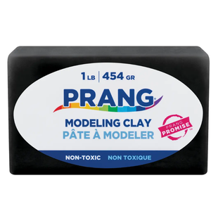 Prang Modeling Clay, Black, 1 Lb., Pack Of 3  Prang Modeling Clay, Black, 1 Lb., Pack Of 3
