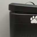 Dog Poop Trash Can Outside - 22L/6Gal Large Outdoor Trash Can with Lid
