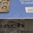 Hamilton Beach 2-in-1 Countertop Toaster Oven and Long Slot 2 Slice Toaster, 60 Minute Timer and Automatic Shut Off, Shade Selector, Stainless Steel (31156)