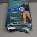 Depend Fresh Protection Adult Diapers, Incontinence Underwear for Men, Disposable, Maximum, Small/Medium, Grey, 32 Count