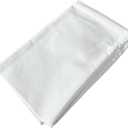 TAOSON Decorative 100% Cotton Canvas Square Solid Toss Pillowcase Cushion Cover Pillow Case with Hidden Zipper Closure Only Cover No Insert - White 12"x20"(30x50cm)