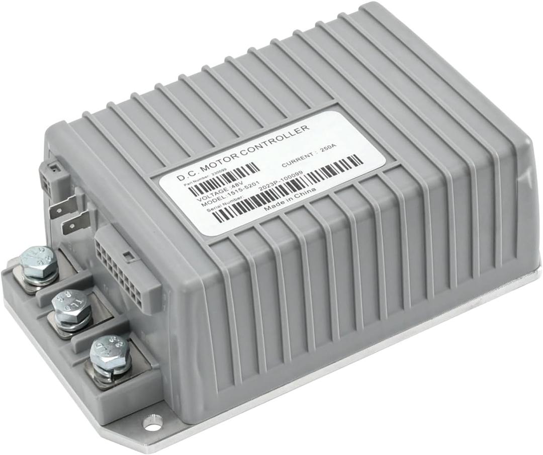 1515-5201 48V 250A DC Motor Speed Controller for Club Car Precedent Electric Golf Cart 20092014, Fits Excel System, Replaces 103403401 103403402