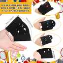 12 Packs Webglove Training Glove for Baseball & Softball Improve Hand-Eye Coordination & Placement Two-Finger Wrap Mitts for Catch Practice Balls Training Catchers Mitt Aids Equipment