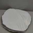 ROYALAY Lumbar Support Pillow for Bed, Memory Foam Waist Pillow for Sleeping, Ergonomic Wedge Pillow for Back Support, Elevated Body Pillow with Removable Cover for Side, Back and Stomach Sleepers