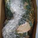 Ceenna 2 Pcs 6 ft Christmas Garland with Lights Christmas Prelit Artificial Garland with Pine Berries Decor Christmas Fireplace Decorations for Mantle Banister Indoor Outdoor(Flower)