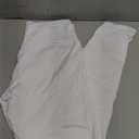 FULLSOFT Fleece Lined Leggings Women High Waisted Tummy Control Workout Winter Thermal Warm Soft Yoga Pants (Large-X-Large, White)