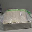 DIMJ Drawer Organizer Clothes Storage - 18 Pack Baby Dresser Organizer for Nursery, Foldable Closet Drawer Organizer Bins for Bedroom Organization, Fabric Storage Dividers for Socks, Underwears, Bras (Beige)