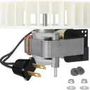 S97017646 Replacement Bathroom Exhaust Fan Motor (Model S99080592) and Blower Wheel - Compatible with Models 605P, 605RP, 665F, 665P, 665RF, 665RP, 665SP, 668P, 668RP, 9965, 9905 - Quiet & Powerful