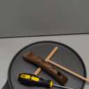 SENSARTE Nonstick Crepe Pan, Swiss Granite Coating Dosa Pan Pancake Flat Skillet Tawa Griddle 10-Inch with Stay-Cool Handle, Induction Compatible (Gray)