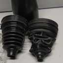 Wuyaoyao 13PCS CV Axle Boot Repair Kit, 2PCS Silicone CV Boot with 4 Stainless Steel Clamps & 6 Cable Ties & Expander Tool, Waterproof Dustproof CVs Joint Boots Kit, Universal Car Accessories (Black)