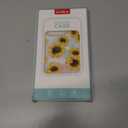 GiiKa for iPhone 14 Plus Case with Screen Protector, 6.7" Clear Full Body Shockproof Protective Floral Girls Women Hard Case with TPU Bumper Cover Phone Case for iPhone 14 Plus, Sunflowers