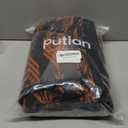 PuTian Merino Wool Blanket - 63" x 51" Bohemia Orange Great for Camping, Outdoors, Sporting Events, Survival & Emergency Kits -Super Soft Wool Blanket