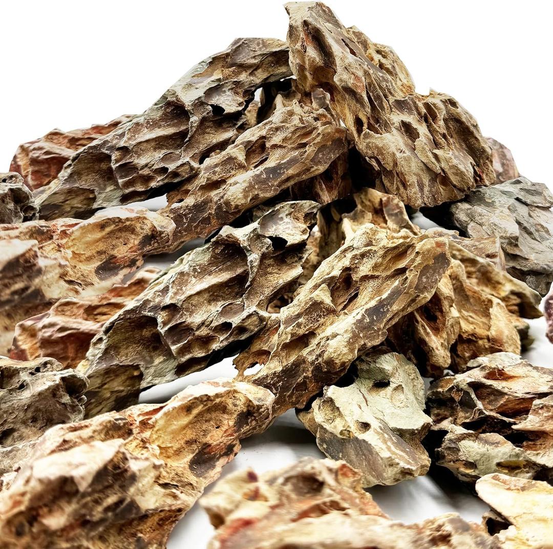 7/12 Pounds Natural Stream Slab Stones,Dragon-Rock Stone,Seiryu Stones Perfect for Aquariums,Fish Tanks,Terrariums,Landscaping Model,Reptile Rest Rock (Dragon-Rock Stones, 7 LB) 7/12 Pounds Natural Stream Slab Stones,Dragon-Rock Stone,Seiryu Stones Perfect for Aquariums,Fish Tanks,Terrariums,Landscaping Model,Reptile Rest Rock (Dragon-Rock Stones, 7 LB)