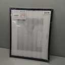upsimples 16x20 Picture Frame, Display Pictures 11x14 with Mat or 16 x 20 Without, Wall Hanging Poster Frame, Black, 1 Pack