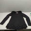 ZARA Black Wool Sweater, M, Black
