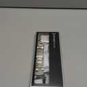 Stainless Steel Band and Case Compatible With Apple Watch, Size: 46mm (Series 10/11/Hermès), Men Women Classic Classy Metal Business (Black&Silver)