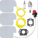 P3314 PP4218A Air Filter Tune Up Kit for Poulan Pro PP4218 PR4218 PP4218AVX PP3816 PP4018 PP4218 PP3516AVX 35cc 42cc Craftsman Chainsaw Parts with Fuel Line Fuel Filter Primer Bulb Replaces 530057925