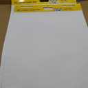 Super Sticky Easel Pad,25 in x 30 in Self Stick Flip Chart Paper,30 Sheets/Pad,2 Pad/Pack,Large White Premium Anchor Chart Paper,Easel Paper for Teachers,Businessmen,Office Workers
