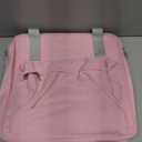 Zipper Binder 3 Ring with Shoulder Strap and Handle, Pink 2 Inch 3 Ring Binder with Zipper, Extra Pockets Holds 500 Sheets, Waterproof Trapper Keeper for Middle School & Work Organizer