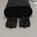 Outdoor Smart Dimmer Plug WiFi Light Outlet Compatible with Alexa and Google Home, Max 15 Amp, IP65 Waterproof for Dimmable Lights (WF96D)