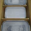 Airtight Food Storage Containers with Lids, Vtopmart 24 pcs Plastic Kitchen and Pantry Organization Canisters for Cereal, Dry Food, Flour and Sugar, BPA Free, Includes 24 LabelsBlack