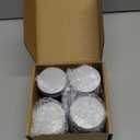 4 Pcs 3.4 oz Blue Glass Jars with Lids,100g Small Glass Containers Cream Jar,Reusable Travel Toiletries Container for Creams,Lotion,Ointmen,Makeup,Powders,Cosmetic,Oils Salves