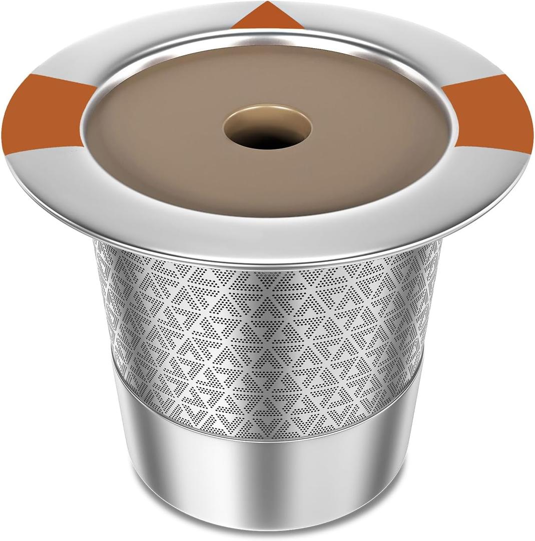 Reusable K Cups and Coffee Pods for Keurig 1.0 & 2.0 Coffee Maker Stainless Steel Coffee Filter(1 pack)