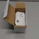 Briidea Power Failure Alarm with LED Indicator & 80dB Siren, Powered by Rechargeable Battery (Included), Perfect for Monitoring Refrigerators, Freezers, Sump Pumps, Aquariums (White)