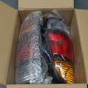 Tail Light Assembly Compatible With 2000 2001 2002 2003 2004 2005 2006 Toyota Tundra Driver and Passsenger Side Taillights Replace 81550-0C010 81560-0C010(Only Fit Regular and Access Cab) (Left And Right)