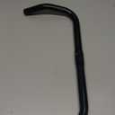 SENQI Bike Handlebar Aluminium Alloy Horn Handlebar Lightweight Bicycle Handlebar Riser Bar for Road MTB Fixed Gear Bikes Universal Fits 22.2mm(425mm Length Black)