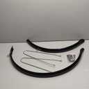 ZSYALY Bike Fenders Set 700c x 45mm, Fits Up to 40mm Tires Black