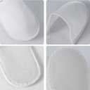UrbanRoots 28 Pairs Disposable Slippers For Guests,Bulk Slippers For Hotel,Spa,Travel,Shoeless Home,Spa Slippers With Pouch,Non-Slip(White) house slippers for guests (White)