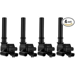 ECCPP Pack of 4 Ignition Coils for Dodge 1500 2500 3500 for Durango for Magnum for Chrysler 300 V8 5.7L V8 5.7L 2003-2005 Replacement for UF378 IC508 C1414 56028394AC