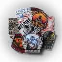 2 x 10PCs-2" Hardhat Stickers for Adults, Waterproof Vinyl Water Bottle Stickers for Welding Helmet, Tool Boxes, Mechanic Tools, Blue Collar Gifts for Men