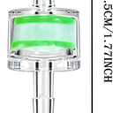 Electric Diamond Painting Pen Replacement Filter, Dustproof Filter for Vacuum Diamond Art Pen, Diamond Art Supplies (6Pcs Green+Clear)