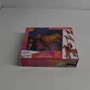 Mattel Spirit Untamed Lucky Doll & Spirit Horse Figure, Ride Together Playset & 2 Accessories, Doll "Jumps" & "Rides" on Walking Horse