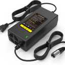 24V 5A 3-Pin Male XLR Connector Battery Charger for Lakematic, Pride Mobility, Jazzy Power Chair, Drive Medical, Golden Technologies, Shoprider, Rascal 200T/500T/301 PC 24BC5000TF-1